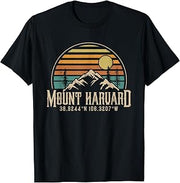 Camping Mt. Harvard Colorado Hiking Mountain Mount Harvard T-Shirt