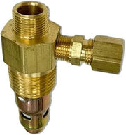 ARC-POWER Check Valve A19715 Makita Sears Ex-Cell 1/2 Compression x 1/2 Male NPT