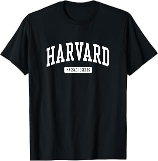 Harvard Massachusetts MA Vintage Athletic Sports Design T-Shirt