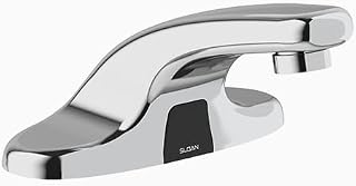 Sloan Optima ETF-600 Sensor Faucet, No Trim Plate, 0.5 GPM, Back-Check Tee