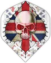 3 Sets (9 Flights) Alchemy Union Jack's ACE Standard Dart Flights - 100 Micron (Ex-Tough)
