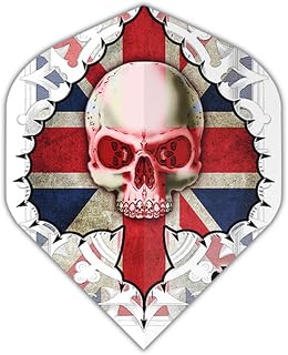 3 Sets (9 Flights) Alchemy Union Jack's ACE Standard Dart Flights - 100 Micron (Ex-Tough)