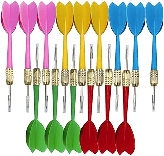 15pcs Tip Dart Colorful Dart Soft Tip Darts, Bar Dart, Plastic Tip Darts Set Steel Tip Darts Darts Metal Tip Set, Metal Darts for Dartboard