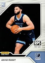 2022-23 Panini Instant RPS First Look Basketball #RPS-20 David Roddy Rookie Card Grizzlies - Only 1,200 made