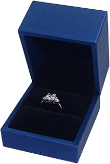 5012-01RS Sapphire Little Ring Box, Ring Box, Cardboard Box, Jewerly Storage