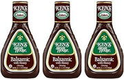 Ken's Steak House Balsamic with Honey Dressing 16 Fl Oz (Pack of 3)