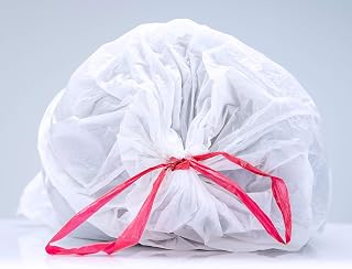 Inteplast 12 Gallon Trash Bags - White, 300 Count