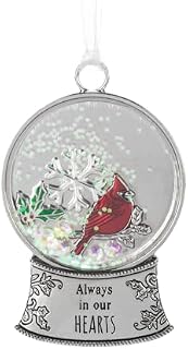 Ganz Always in Our Hearts Cardinal Remembrance Memorial Ornament