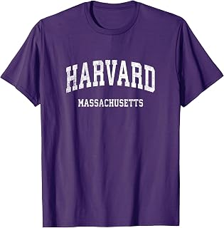 Harvard Massachusetts MA Vintage Athletic Sports Design T-Shirt