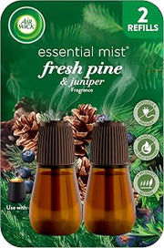 Air Wick Essential Mist Diffuser Refill, Fresh Pine & Juniper,2 Count