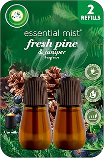 Air Wick Essential Mist Diffuser Refill, Fresh Pine & Juniper,2 Count