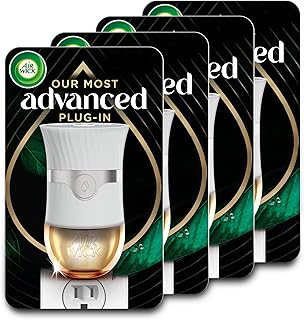 Air Wick Plug In Device, Advanced gadget Room Fresheners for Home,4 count