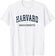 Harvard Massachusetts MA Vintage Athletic Sports Design T-Shirt