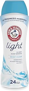 Arm & Hammer Light Laundry Scent Booster, Crisp Clean Scent, 24 Oz