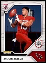Football NFL 2023 Panini Instant RPS First Look #28 Michael Wilson Cardinals