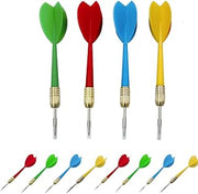 Dart, 16 Pcs Dart with Steel Tip Points for Dartboard Multicolor