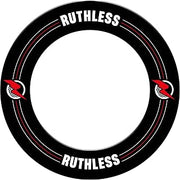 Ruthless Hot Shot Dart Board | Endurance Round Wire Sisal Dartboard Set Including 2 sets of Steel Tip Darts
