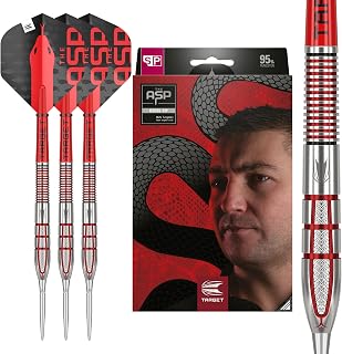Target Darts Nathan Aspinall Gen 2 95% Tungsten Swiss Point Steel Tip Darts Set