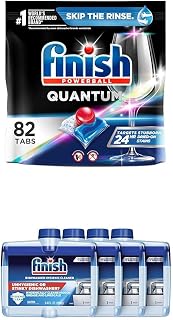 Detergents 82 ct. Quantum & Finish Additives 4x8.45 oz. Machine Cleaner