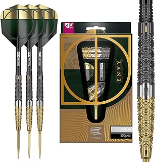 Target Darts Cult Envy 90% Tungsten Swiss Point Steel Tip Darts Set