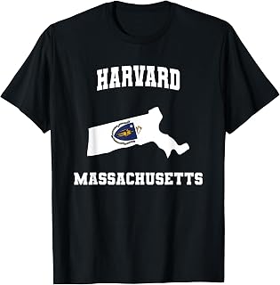 Harvard Massachusetts MA State Vintage Athletic T-Shirt