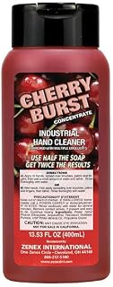 Zenex Cherry Burst Industrial Hand Soap with Pumice for Mechanics, 400ml