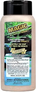 Zenex Magic Hand Soap - Industrial Hand Cleaner for Auto Mechanics | Shop Soap | Walnut Shell Scrubbers to Remove Grease, Oil, Ink & Paint | Moisturizing Ingredients | 400 ml (1 Pack)