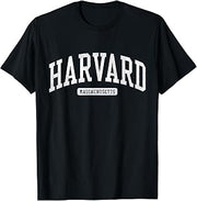 Harvard Massachusetts MA JS03 College University Style T-Shirt