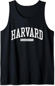 Harvard Massachusetts MA JS03 College University Style Tank Top
