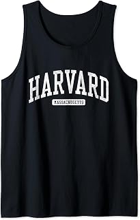 Harvard Massachusetts MA JS03 College University Style Tank Top