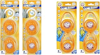 Arm & Hammer Odor Busterz Closet Mate, 4 Count Deodorizer & Odor Busterz - Clip N Go, 4 Count Deodorizer Pack