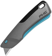 NEW American Online Products Squeeze Action Utility Knife Cutter Tool PHC E13302-9