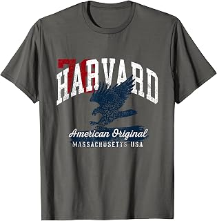 Harvard Massachusetts Vintage Patriotic Sports T-Shirt