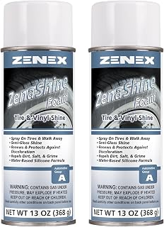 Zenex ZenaShine Foam (2 Pack), Professional Car Detail Spray & Shine