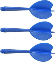 M METERXITY Integrated Dart Shaft and Flight-One-Piece Dart Accessories, Plastic Anti-Fall, Apply to Soft Tip Darts and Steel Tip Darts