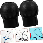 Replacement Ear Tips Comfortable Silicone Earpieces for Accurate Transmission Easy to for Professionals