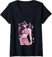 Womens Vlad Ncl Graphic Design V-Neck T-Shirt