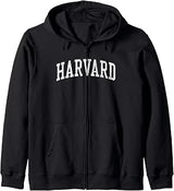 Harvard IL Vintage Athletic Sports JS02 Zip Hoodie