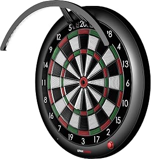 Mission Darts Torus ST Soft Tip Dart Board Light | Dartboard LED Lighting System for Electronic and Soft Tip Dartboards, Black (TOR-ST)