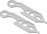PATIKIL 2Pcs Dart Wrench Tool Metal Dart Head Handling Dart Silver Tone