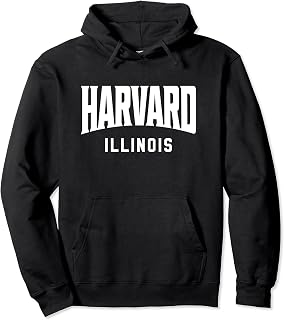 Harvard Illinois Pullover Hoodie