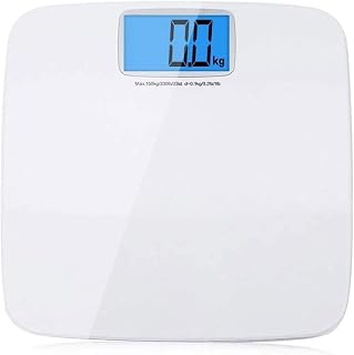 Bathroom Scale, Highly Accurate Digital Bathroom Body Scale, Measures Weight up to 330 lbs, Easy-to-Read Backlit LCD