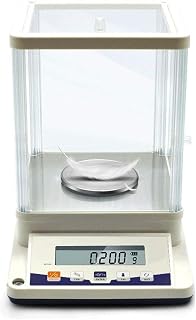 0.001g Precision Balance Instrument Laboratory Jewelry Analytical Scale Electronic Scales Count Tare Function Accurate to 1mg (610g/0.01g)
