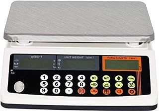 Kitchen Scale 66Lb/0.0002Lb Precision Electronic Counting Scales Industrial Weighing Scale Precision Analytical Balance High Precision Digital Accurate (White 33Ib/0.001Ib)