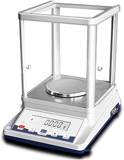 Jewelry Scales Digital Weight Grams Lab Analytical Balance High Precision Scale Accurate Electronic Scientific Weighing with Windshield (310g/0.001g)