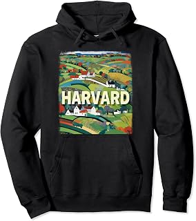 Harvard Massachusetts MA Rural Bliss SD328 Pullover Hoodie