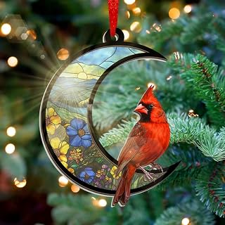 Christmas Cardinal Gifts for Women Men - Christmas Ornaments 2026