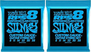 Extra Slinky RPS Nickel Wound Electric Guitar Strings - 8-38 Gauge (Pack of 2)