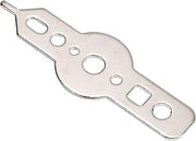 YOKIVE 1 Pcs Dart Wrench Tool, Indoor Outdoor Shaft Tightener Tip Adjuster | Soft Tips, Steel Tips (Silver)
