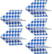 YOKIVE 5 Pcs Dart Shaft Rings Indoor Outdoor Aluminum Foil Blue Silver Tone